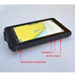 rugged tablet Schnittstellen Oben