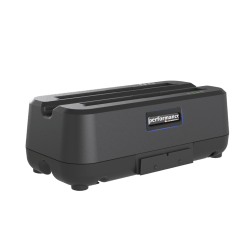 Ansicht der Ladestation ohne Akkus